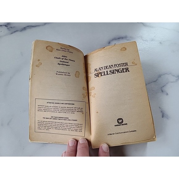 SPELLSINGER 1983 Vintage Paperback; Alan Dean Foster - Picture 3 of 10